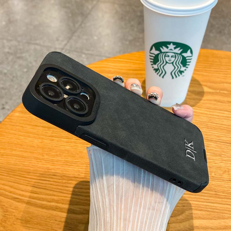 Phone Accessories Names - حافظة جلدية فاخرة مخصصة لهاتف آيفون