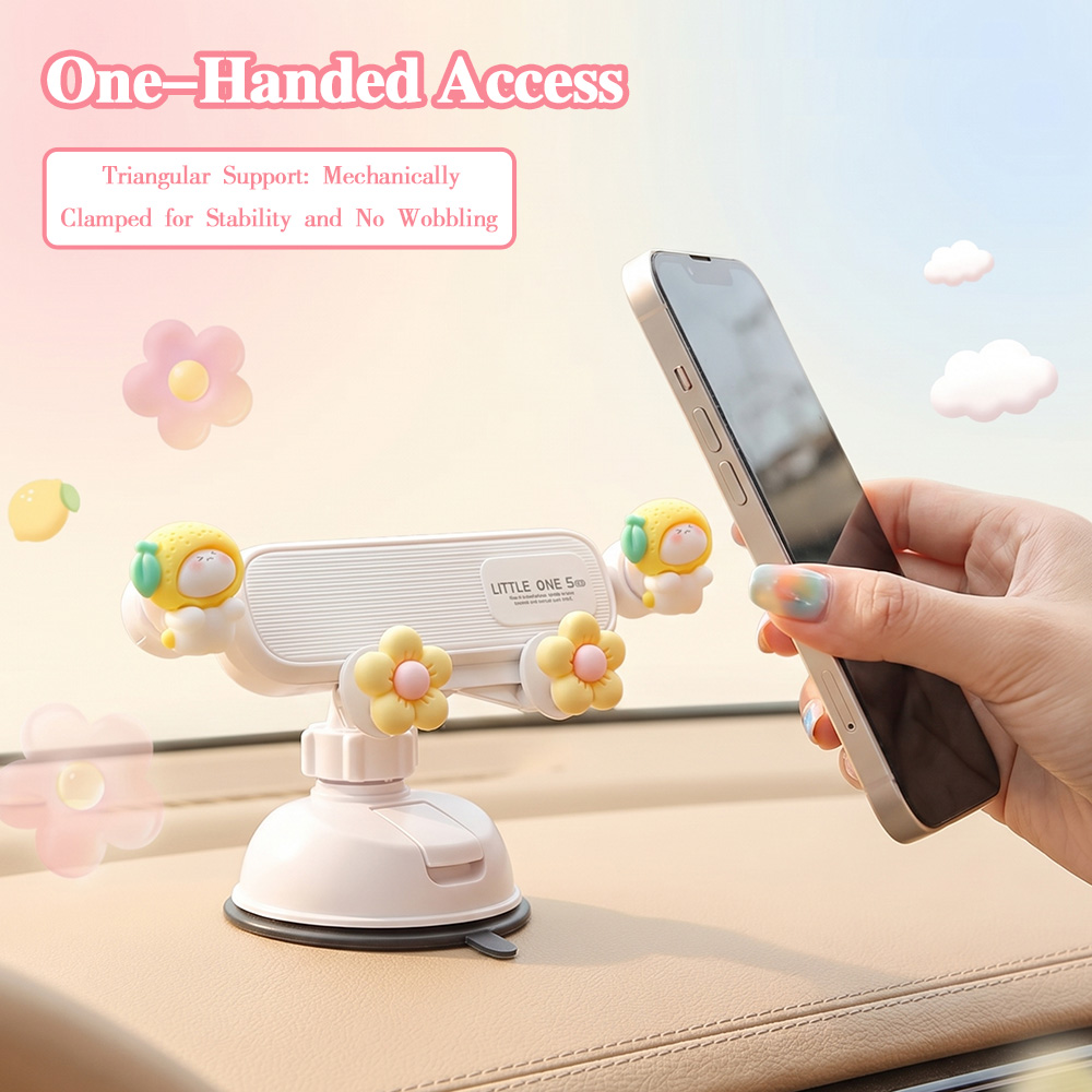 Phone Accessories You Need - حامل هاتف للسيارة بكأس شفط مع