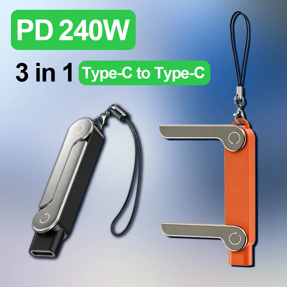 Type C Adapter - كابل شحن USB نوع C مسطح