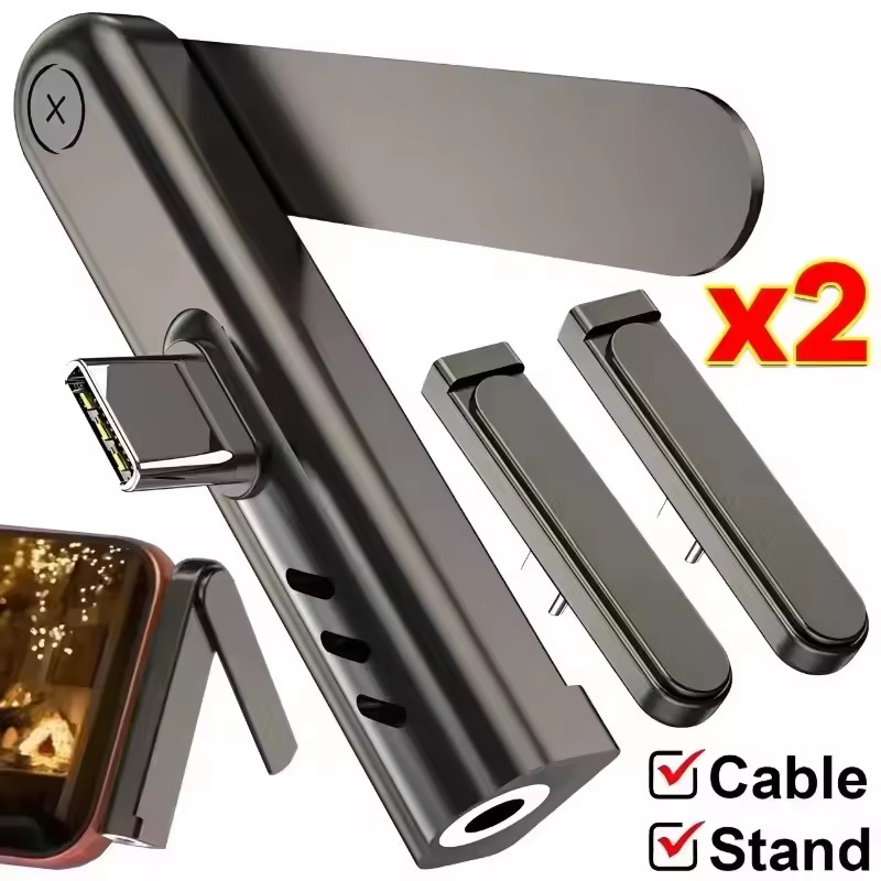 Type C Adapter - محول صوت محمول من USB C