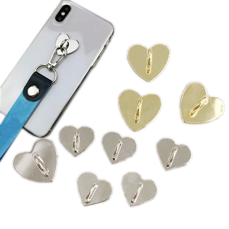 Phone Accessories Names - 2 قطعة هوك الهاتف شكل قلب