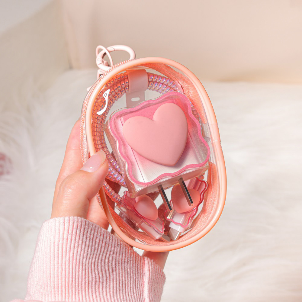 Phone Accessories Box Set - 6 قطع غطاء شاحن على شكل