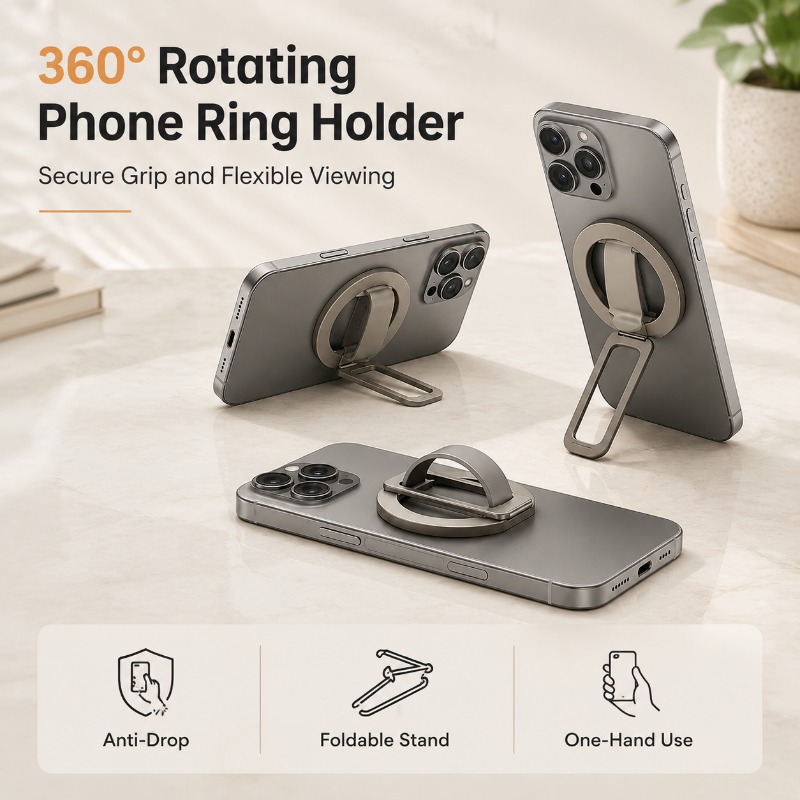 Phone Accessories And Gadgets - حامل هاتف مغناطيسي من السيليكون لـ