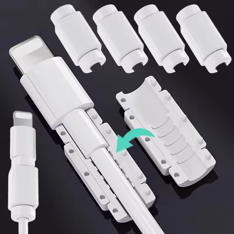 Type C Adapter - واقي كابل مضاد للكسر، غطاء سيليكون