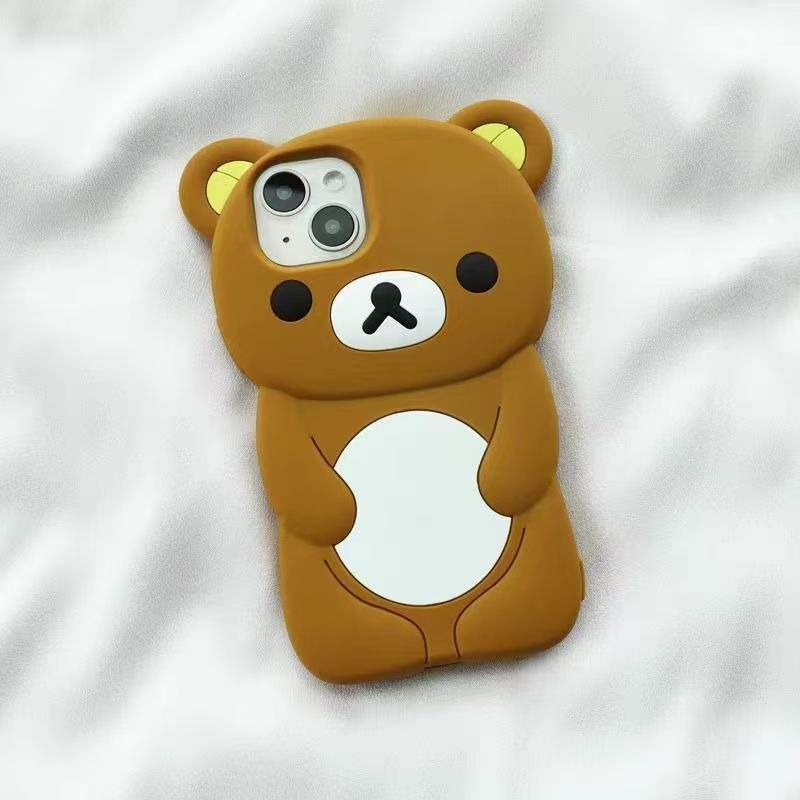 Phone Accessories Box Set - غطاء هاتف سيليكون ريلاكوما بتصميم كرتوني