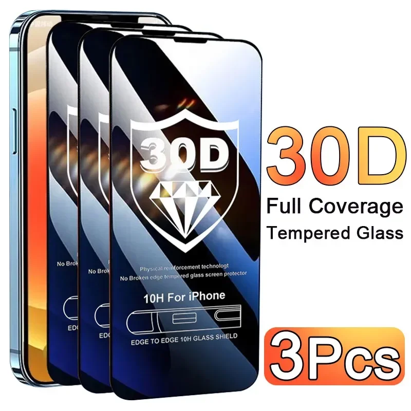 Phone Accessories And Gadgets - 3 قطعة حامي الزجاج جراب هاتف