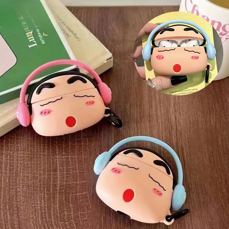 Airpod Case Cover - حافظة كرايون شين تشانز لسماعات أبل