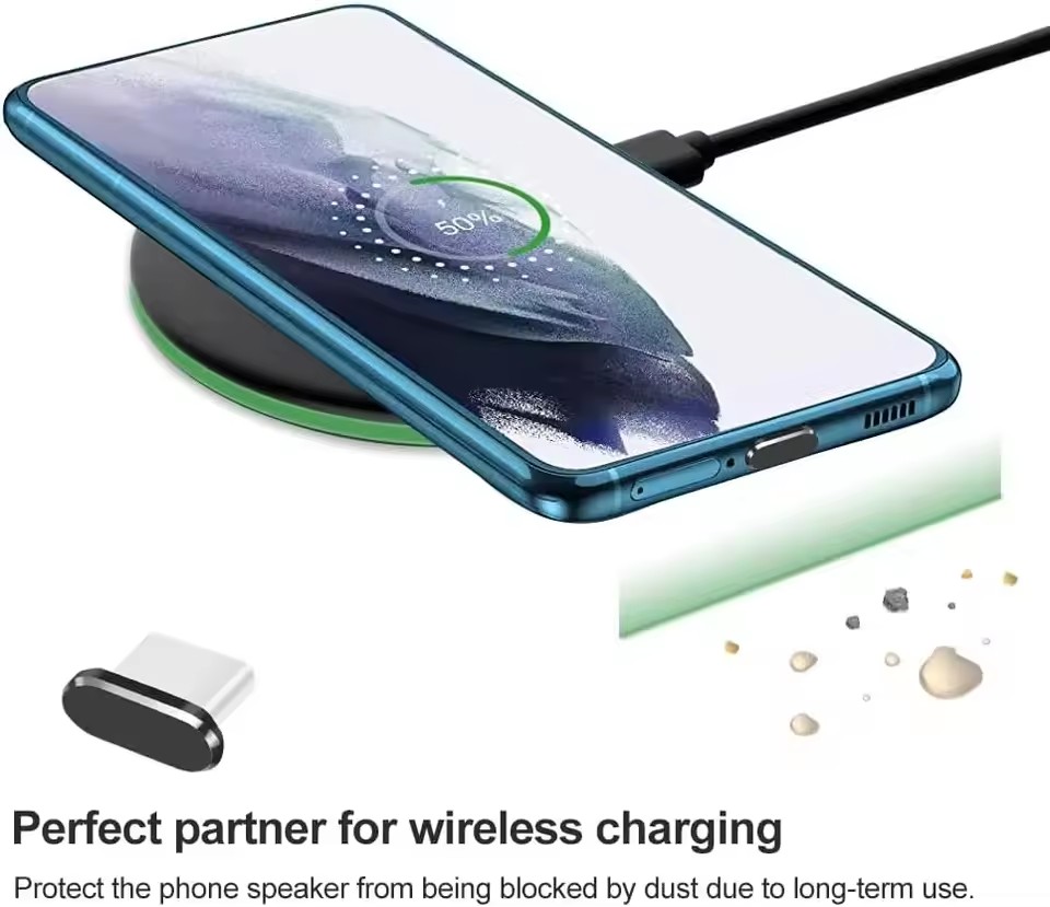 4 قطع من أغطية منفذ USB-C المض - مراجعة Usb C Hub وسعره