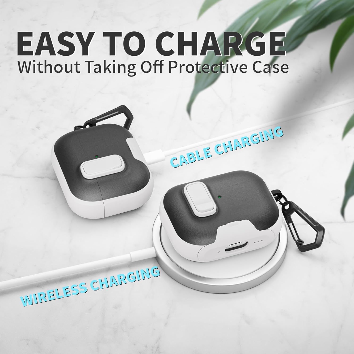    حافظة جلدية لسماعات Airpod - مراجعة Phone Accessories Box Set وسعره