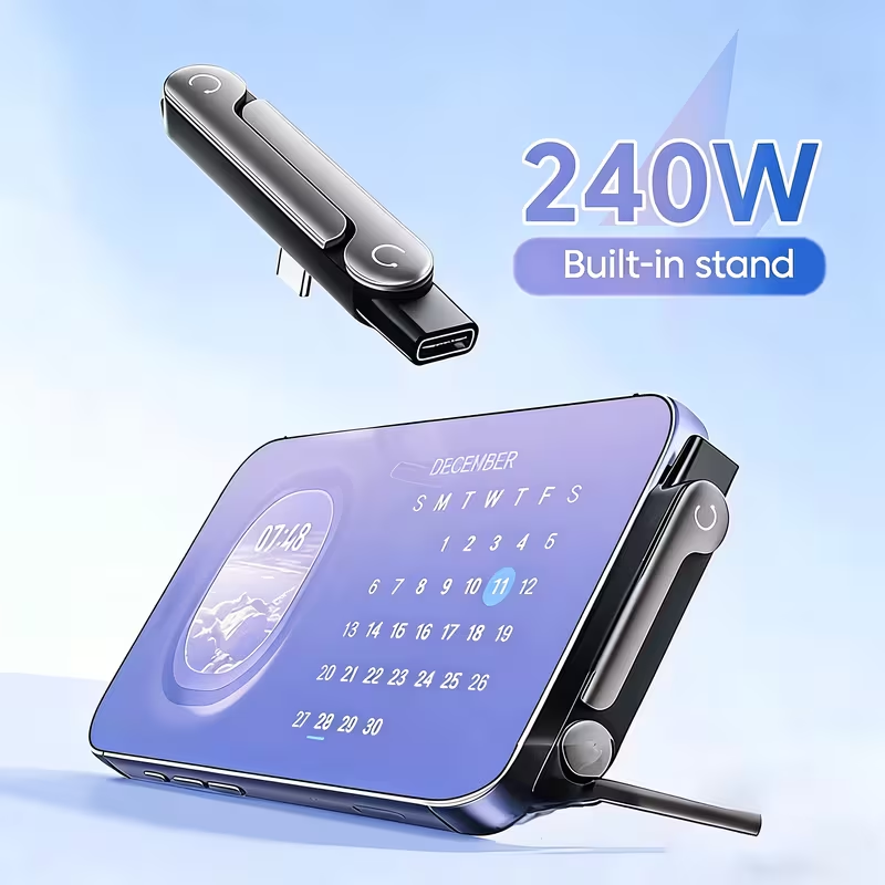 محول شحن سريع من النوع C بقوة  - مراجعة Type C Adapter وسعره