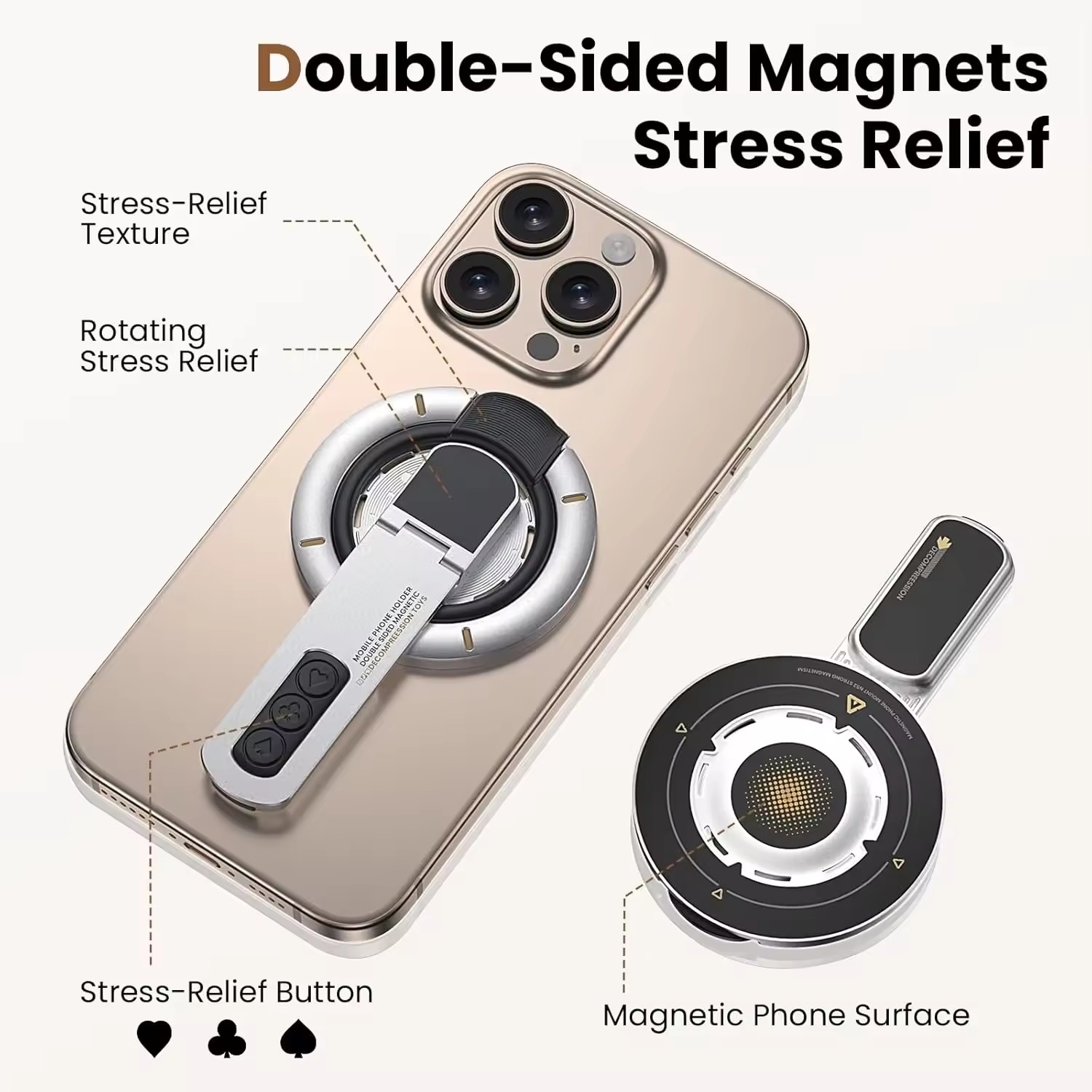 حامل هاتف مغناطيسي مزدوج الجوا - مراجعة Phone Accessories And Gadgets وسعره