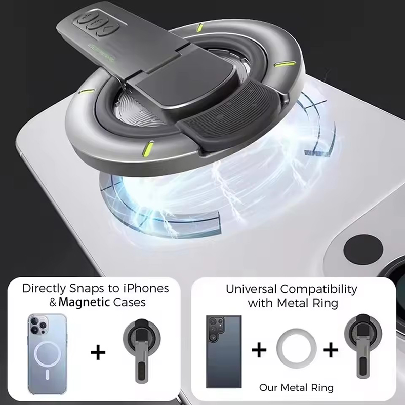 حامل هاتف مغناطيسي مزدوج الجوا - مراجعة Phone Accessories And Gadgets وسعره