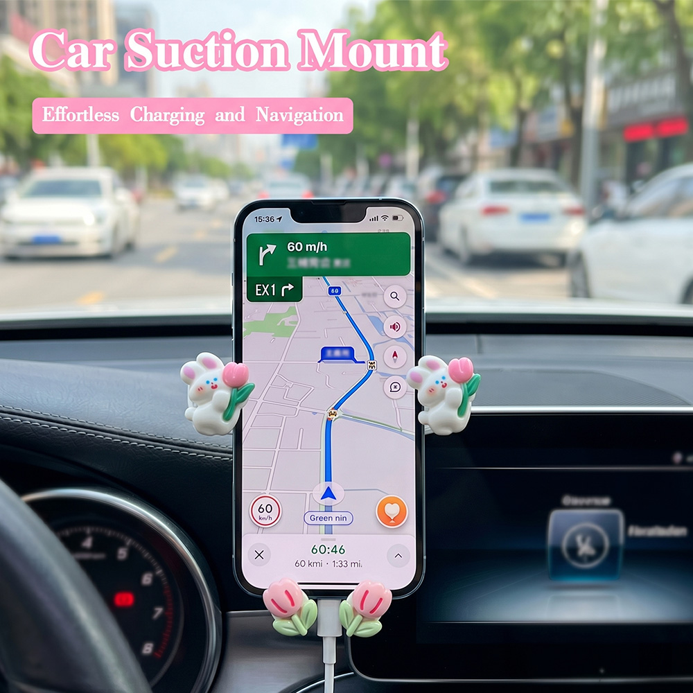 حامل هاتف للسيارة بكأس شفط مع  - مراجعة Phone Accessories You Need وسعره
