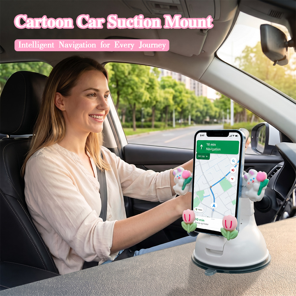 حامل هاتف للسيارة بكأس شفط مع  - مراجعة Phone Accessories You Need وسعره