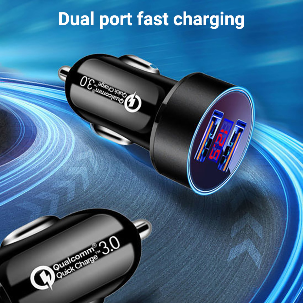 شاحن سيارة جديد بمنفذين 66 واط - مراجعة Phone Accessories You Need وسعره