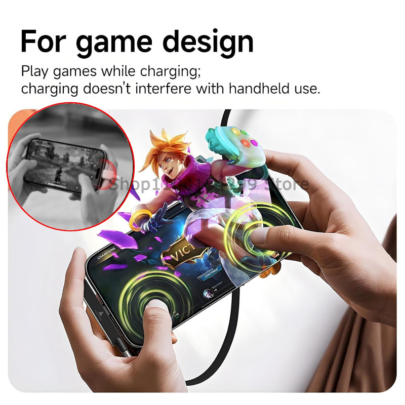 حامل شاحن مع كابل 240 واط مدمج - مراجعة Type C Adapter وسعره