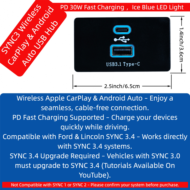 محول USB لاسلكي لتشغيل Carplay - مراجعة Usb C Hub وسعره
