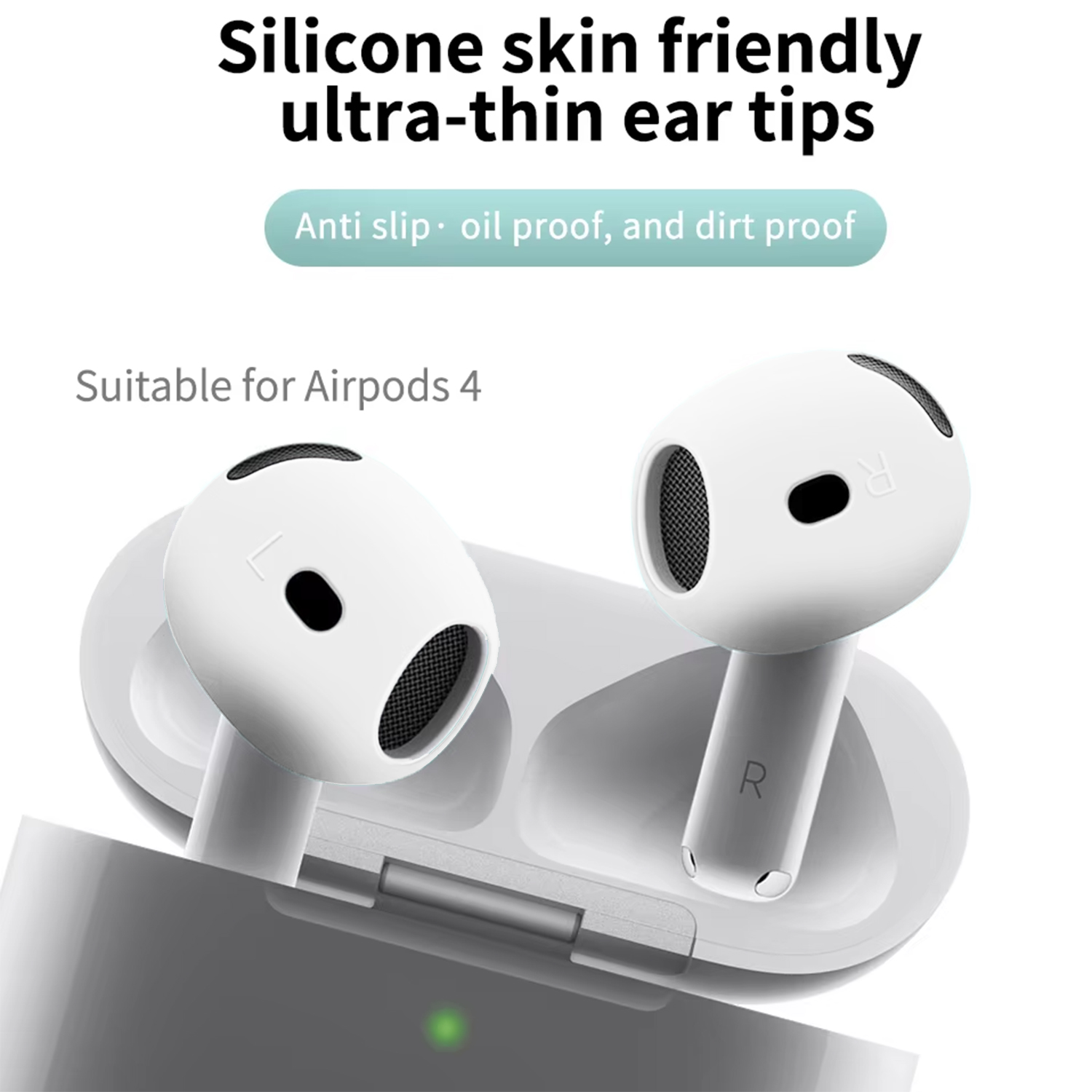 رقيقة جدا لينة سيليكون سماعات  - مراجعة Airpod Case Cover وسعره