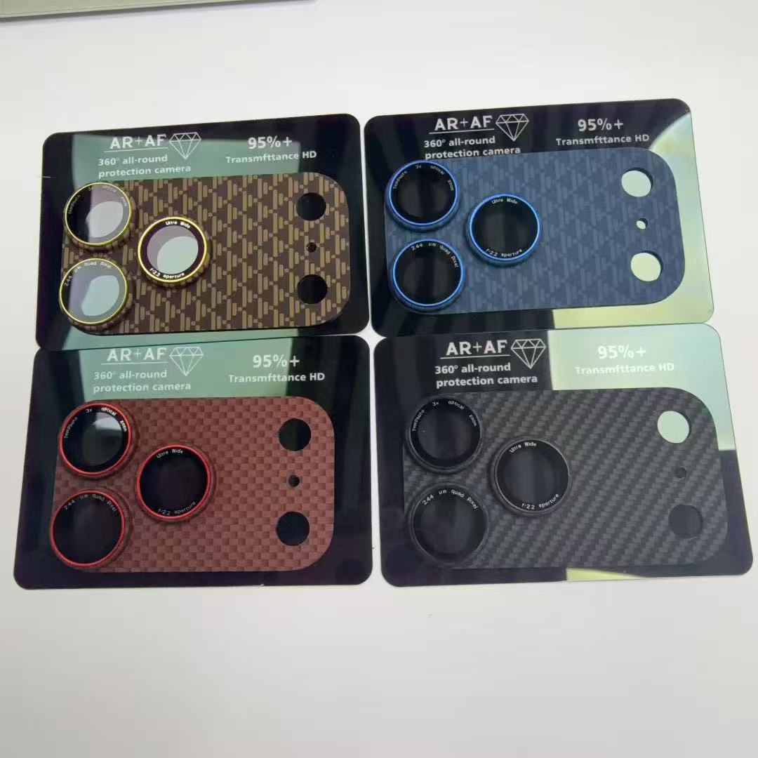 واقي عدسة الكاميرا من ألياف ال - مراجعة Phone Accessories Box Set وسعره