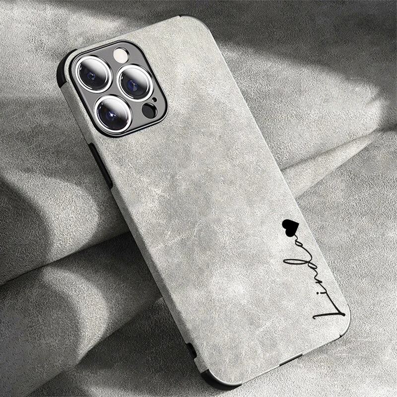 حافظة جلدية فاخرة ذات اسم شخصي - مراجعة Phone Accessories Names وسعره