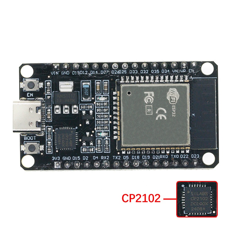 لوحة تطوير ESP32S esp32 DEVKIT - مراجعة Type C Adapter وسعره