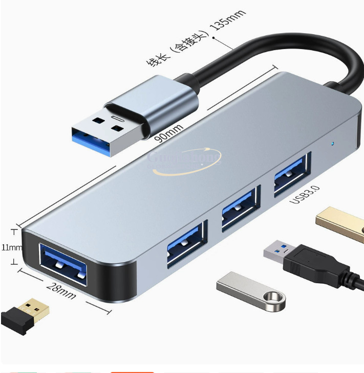 محول USB-C رباعي المنافذ الأكث - مراجعة Usb C Hub وسعره