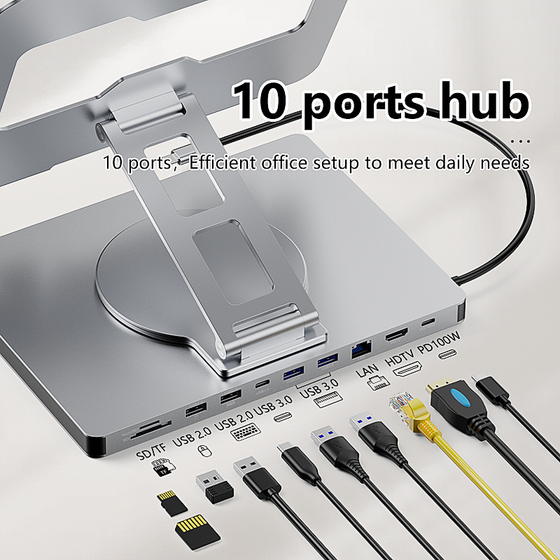 محول يو إس بي سي 10 في 1، محول - مراجعة Usb C Hub وسعره