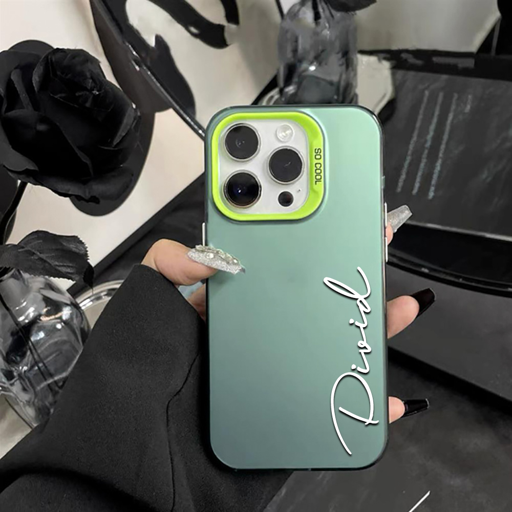 15 16 برو شخصية مخصصة اسم جراب - مراجعة Phone Accessories Names وسعره