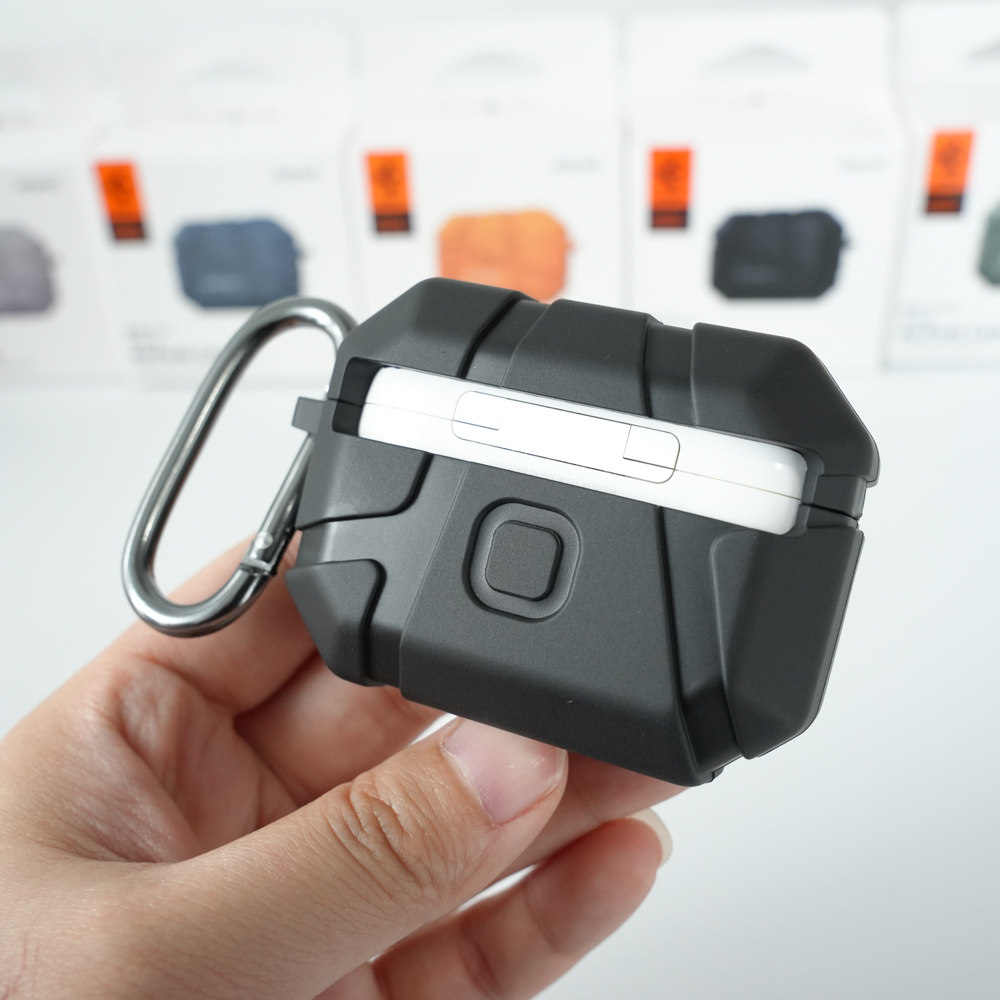 Spigen وعرة درع سماعة واقية ل  - مراجعة Airpod Case Cover وسعره
