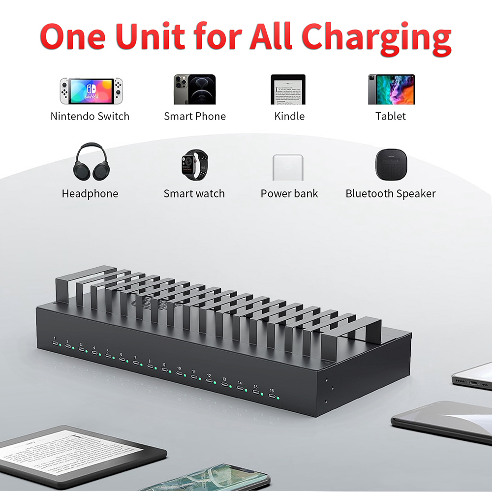 محول USB متعدد المنافذ CA16-16 - مراجعة Usb C Hub وسعره