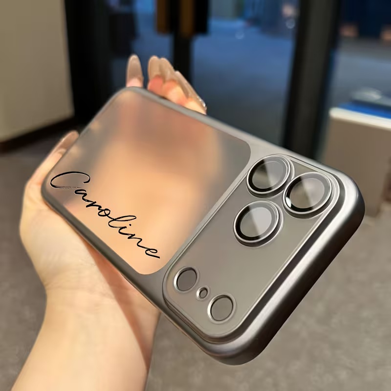 غطاء هاتف شفاف مخصص بتوقيع شخص - مراجعة Phone Accessories Names وسعره