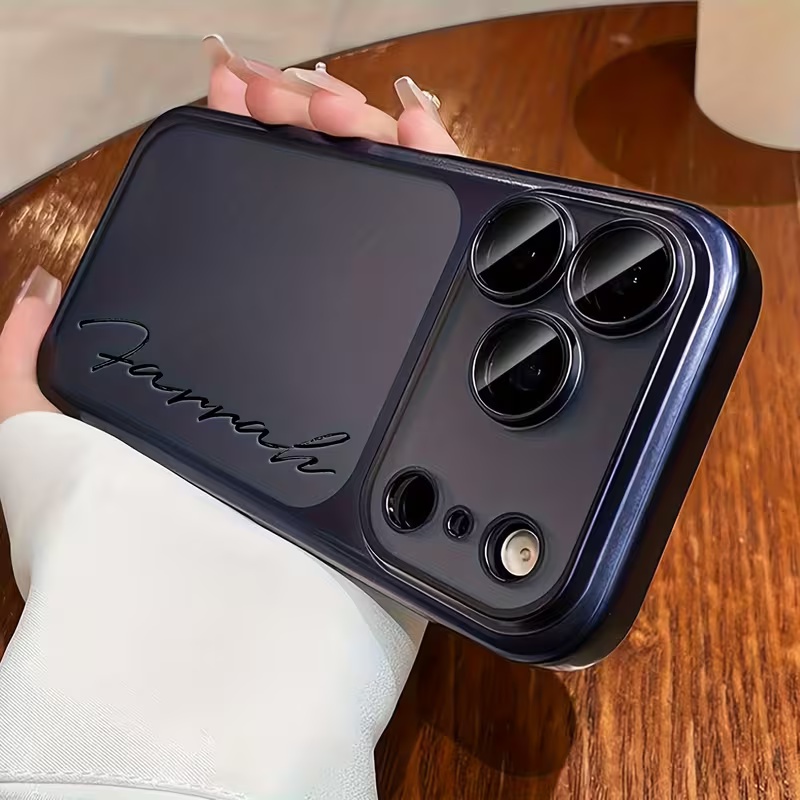 غطاء هاتف شفاف مخصص بتوقيع شخص - مراجعة Phone Accessories Names وسعره