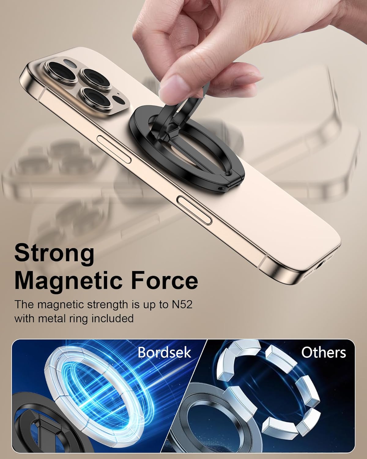 حامل هاتف مغناطيسي مزدوج الجوا - مراجعة Phone Accessories And Gadgets وسعره