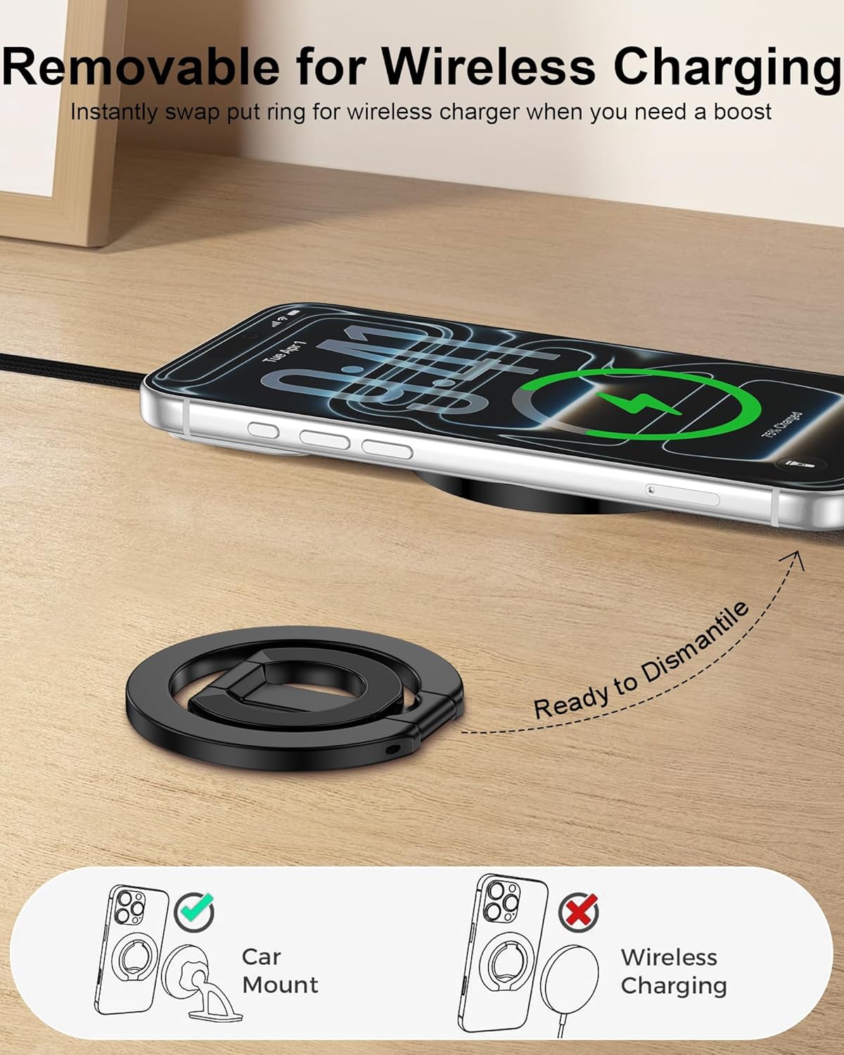 حامل هاتف مغناطيسي مزدوج الجوا - مراجعة Phone Accessories And Gadgets وسعره