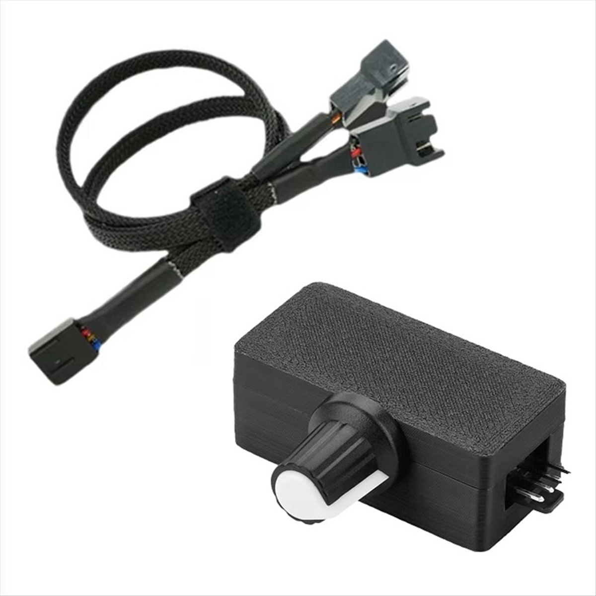 وحدة تحكم سرعة المروحة PWM 5 ف - مراجعة Type C Adapter وسعره