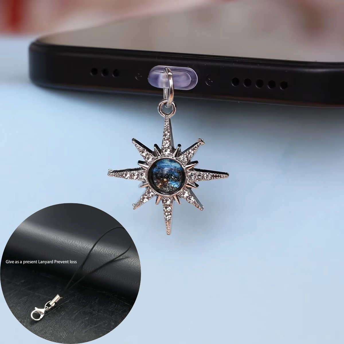 سدادات غبار متعددة الأنماط لله - مراجعة Phone Accessories You Need وسعره