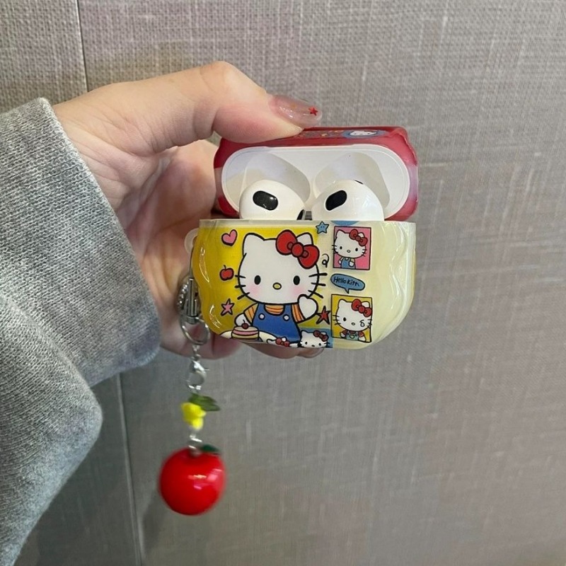 حافظة سماعات هالو كيتي من سانر - مراجعة Airpod Case Cover وسعره